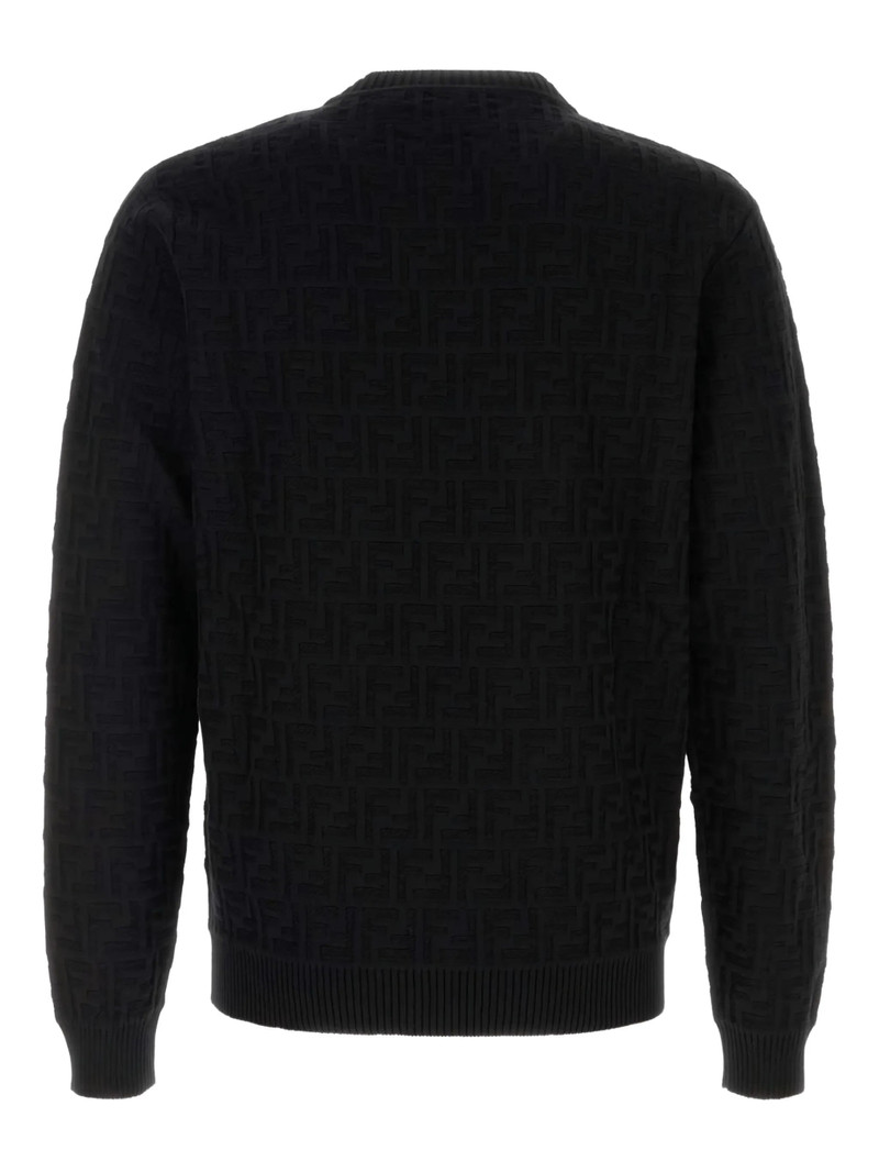 FENDI Fendi FF-pattern Cotton Sweater outlook