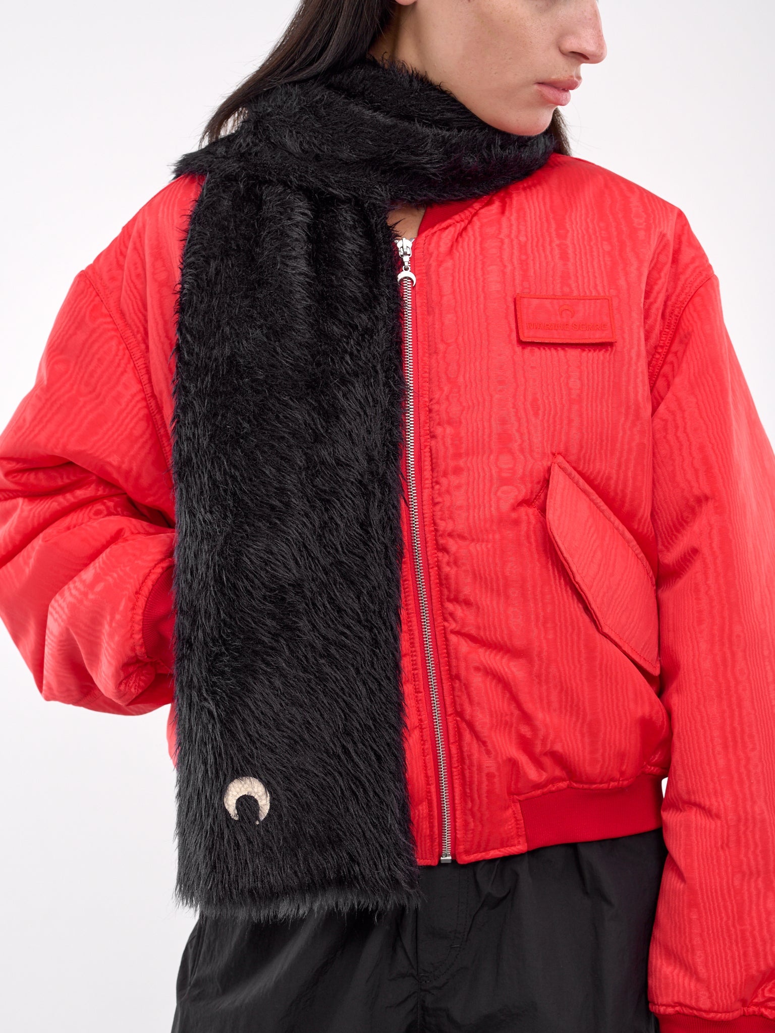 Wild Puffy Knit Scarf - 3