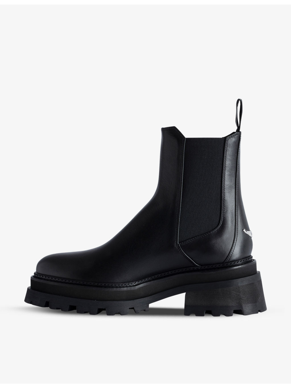 Ride logo-plaque leather Chelsea boots - 3