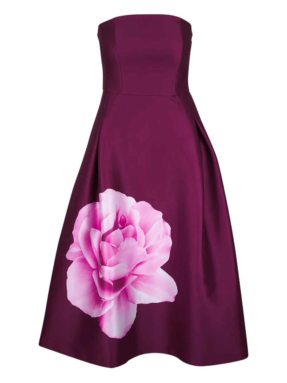 Shay floral-print midi dress - 1