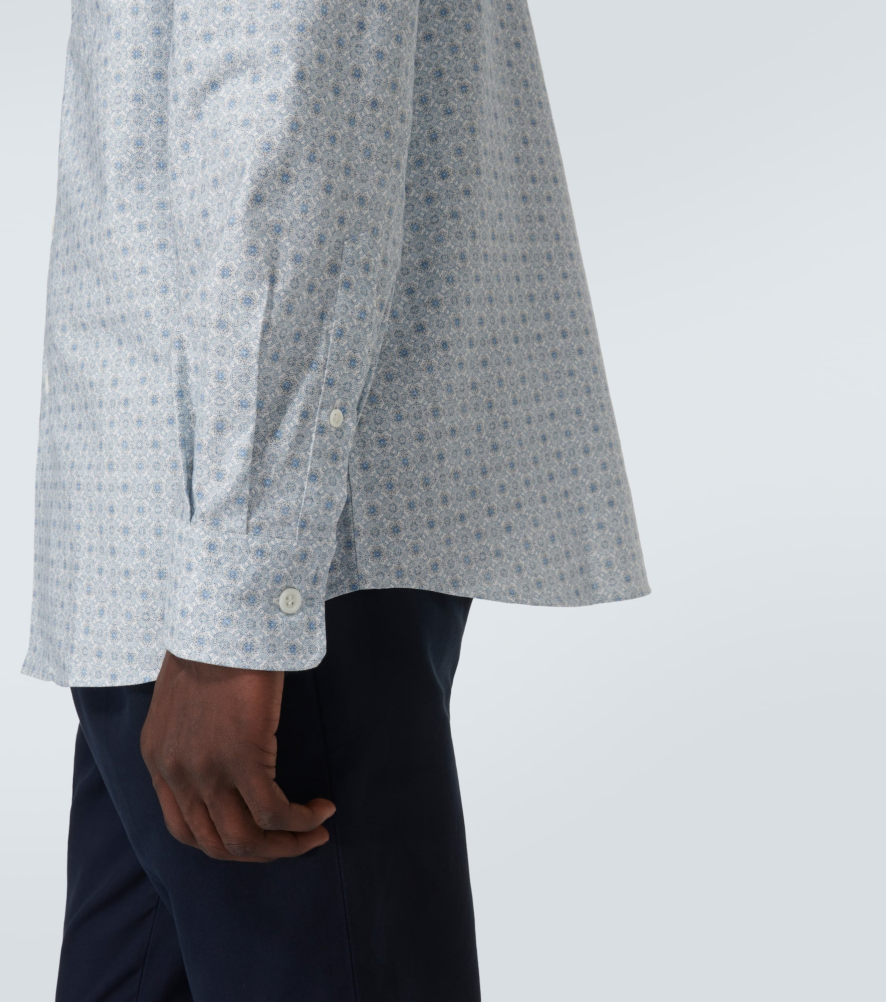 Printed cotton shirt - 6