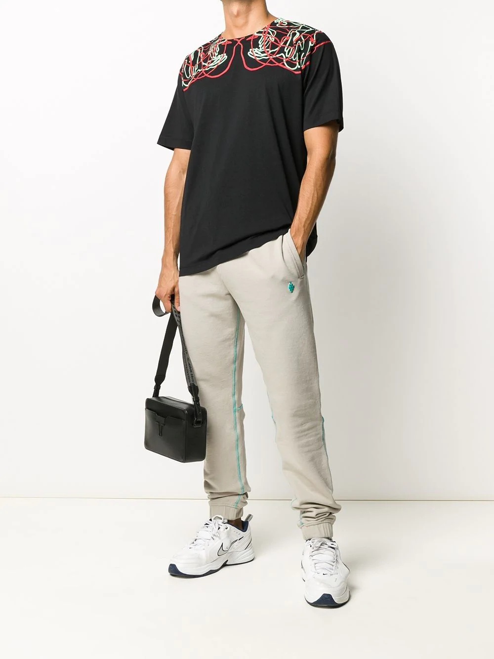 Cross tapered track pants - 2