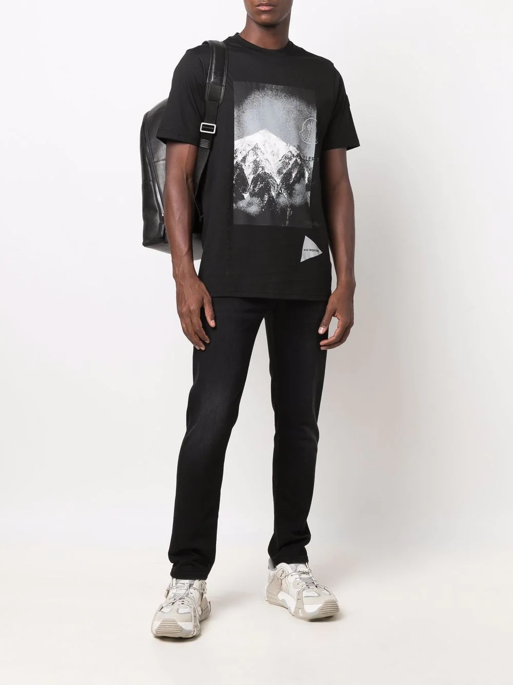 x and Wander 2 Moncler 1952 graphic-print T-shirt - 2