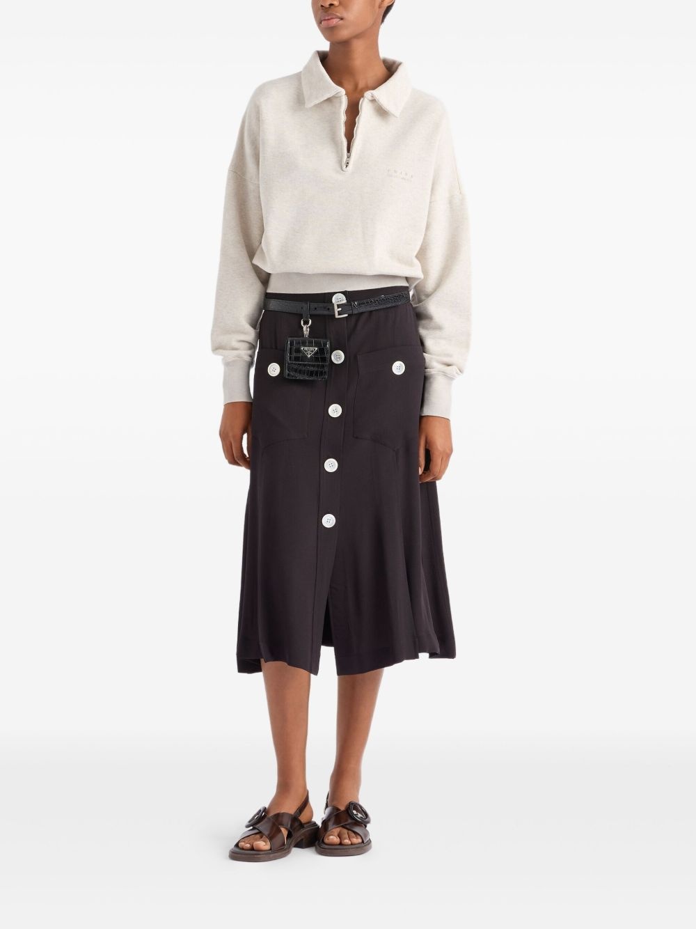 jersey polo top - 2