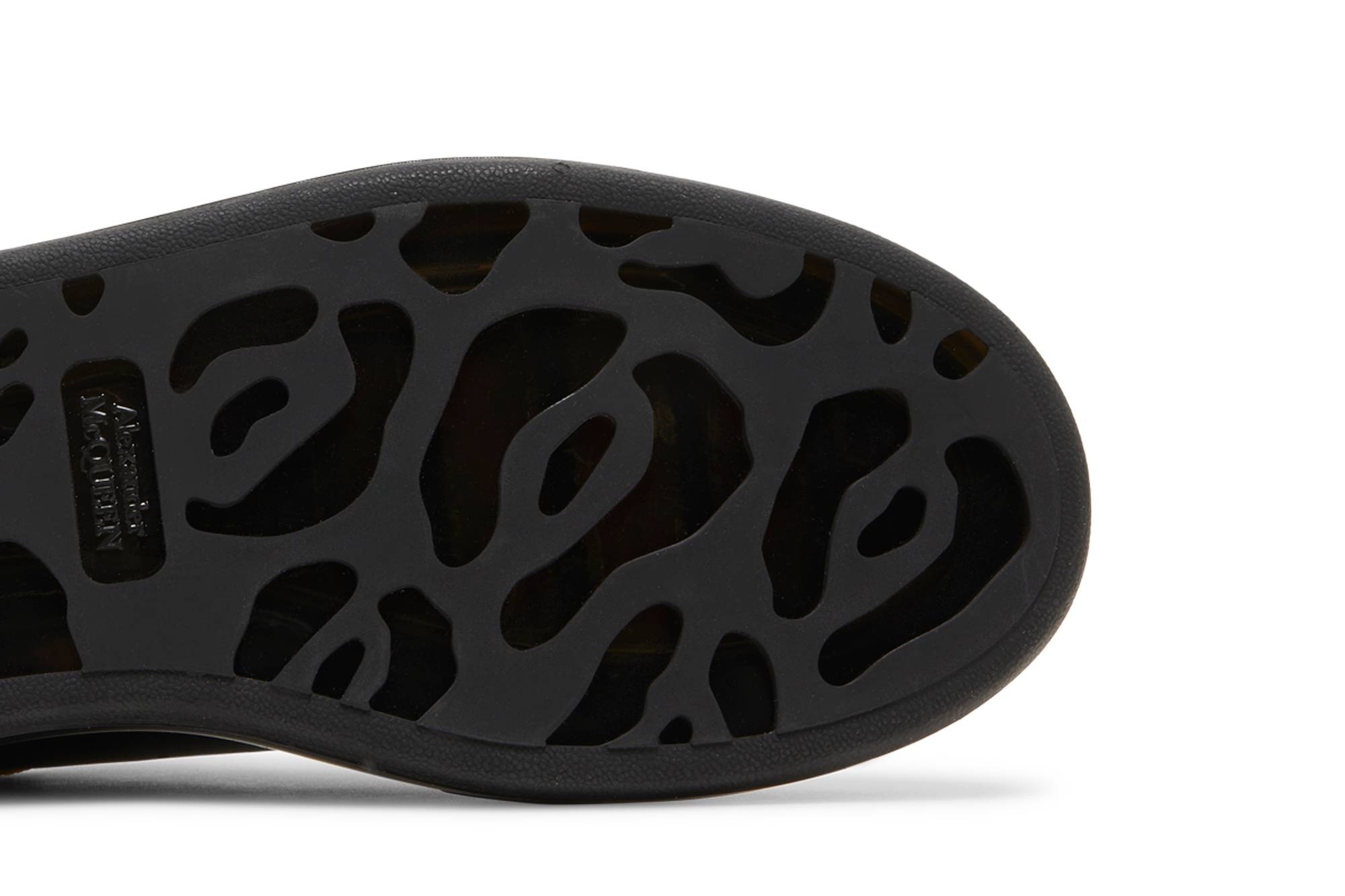 Alexander McQueen Oversized Sneaker 'Clear Sole - Black Pop Yellow' - 5