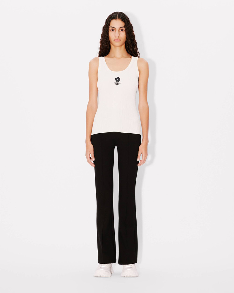 'Boke 2.0' embroidered rib tank top 3