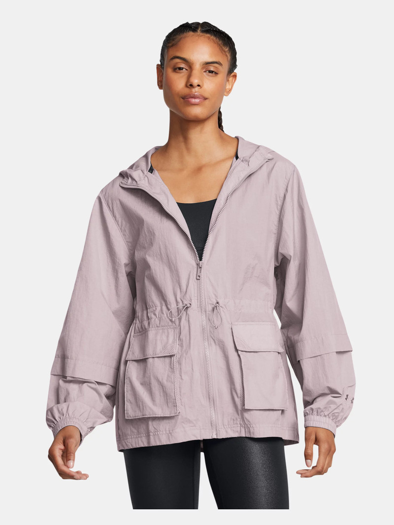 Under Armour Women's UA Crinkle Woven Jacket outlook