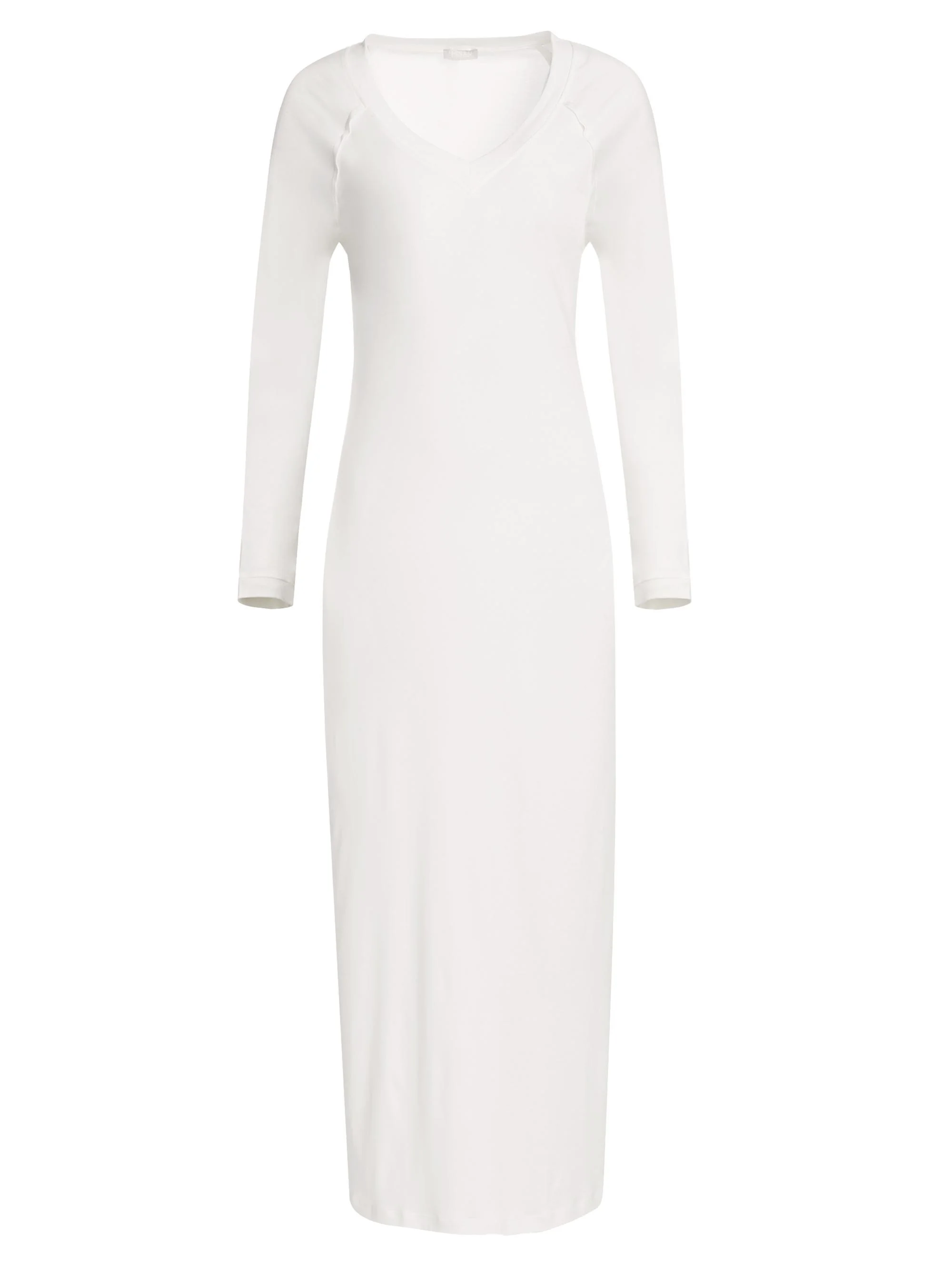 Women's Pure Essence Long-Sleeve Gown - Off White - 1