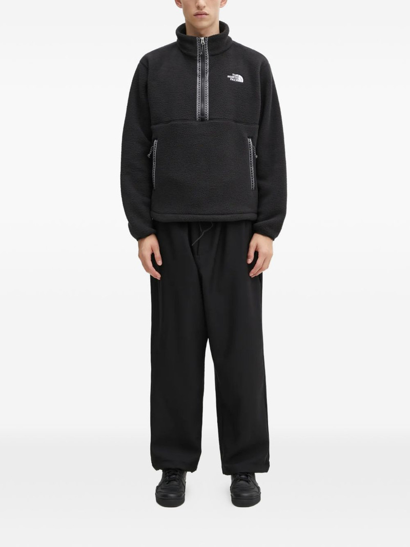 The North Face zip-fastening fleece sweatshirt outlook