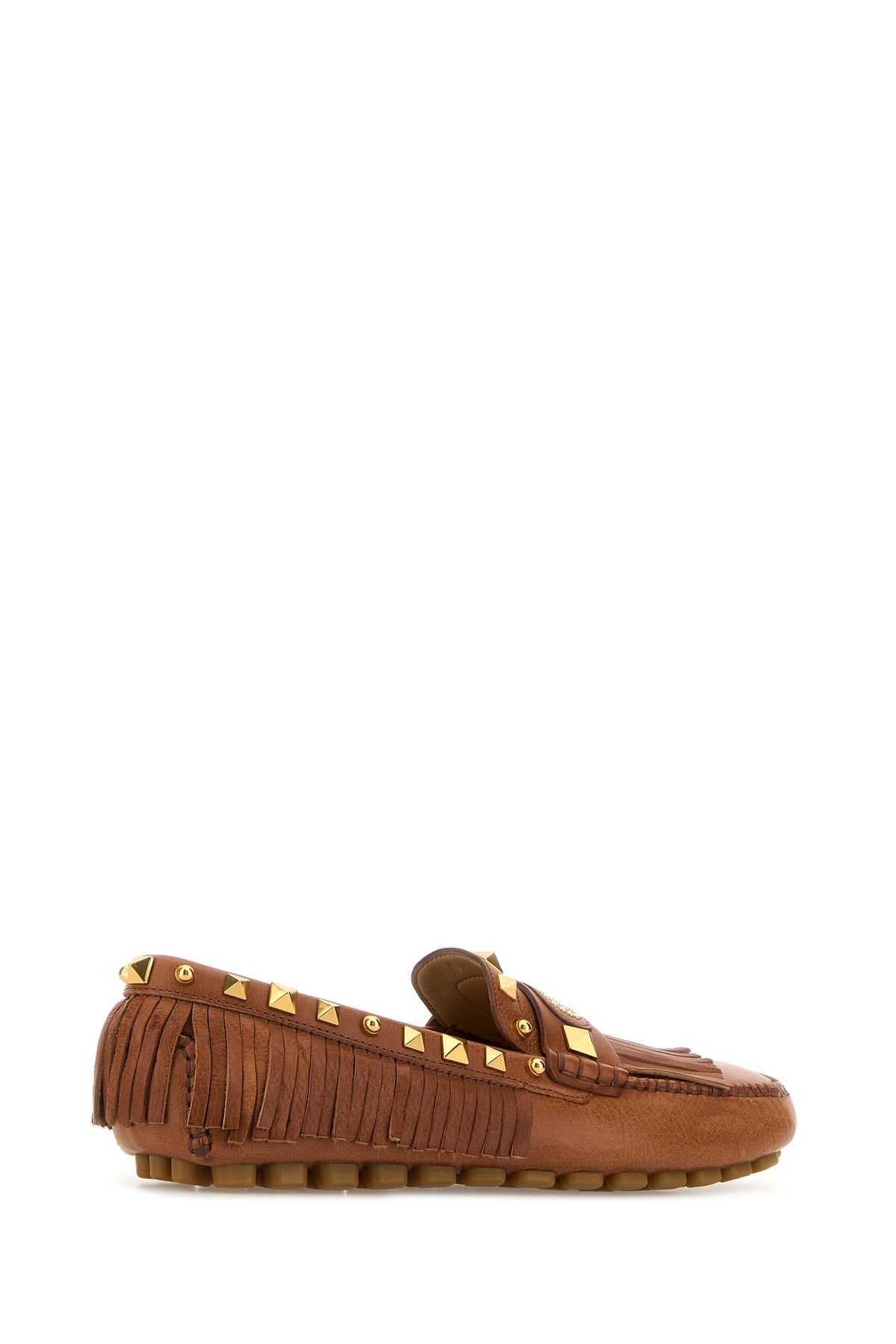 Caramel leather Plaster Caster loafers - 3