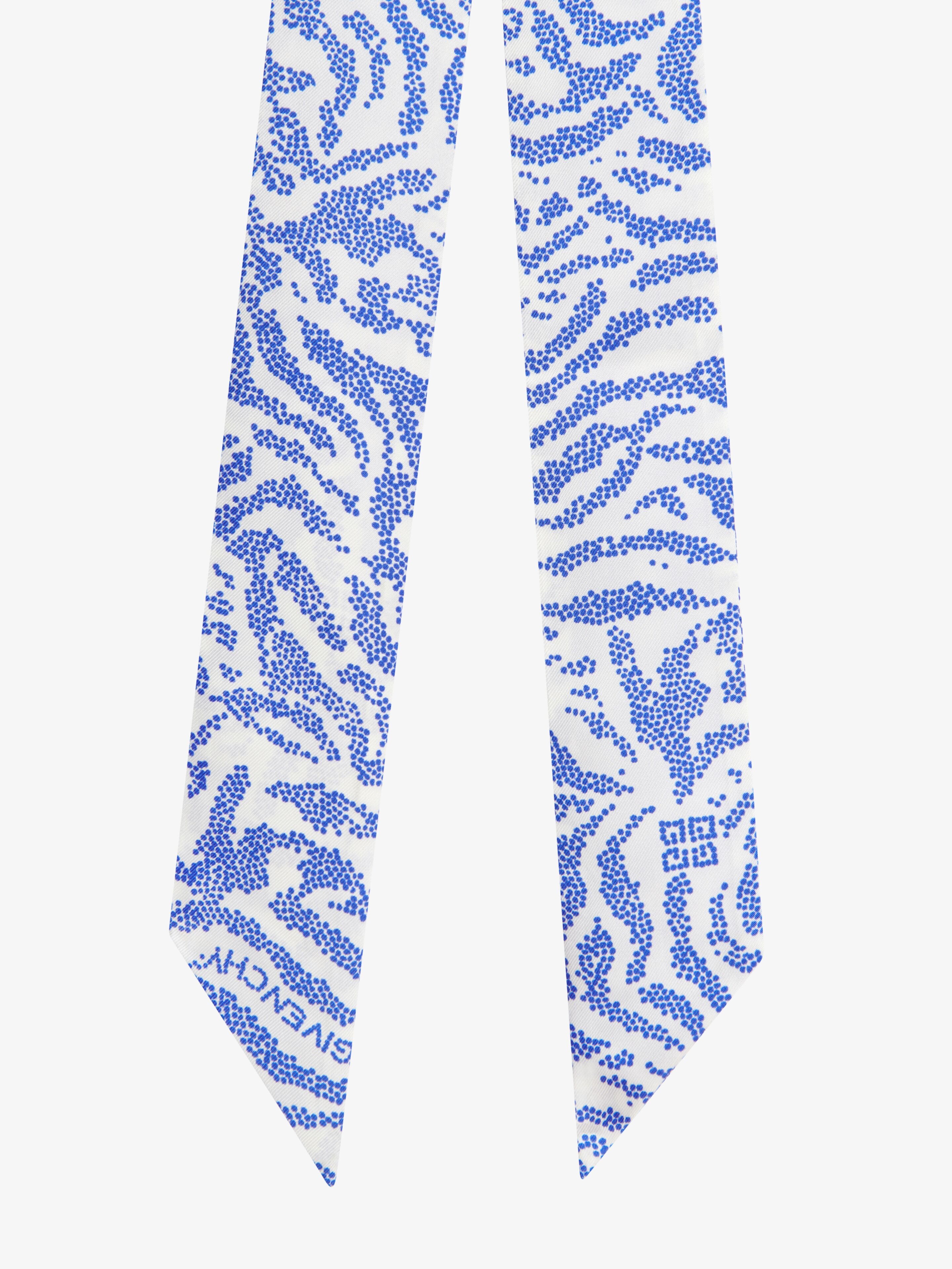 SCARF IN SILK WITH PRINT - 2
