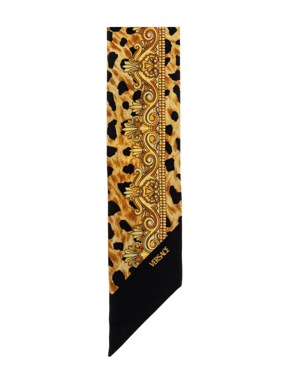 printed silk scarf - 5
