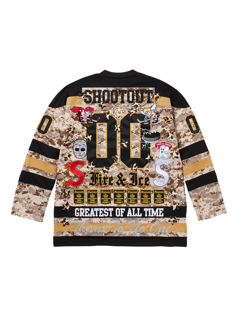 Supreme Fire & Ice jersey T-shirt outlook