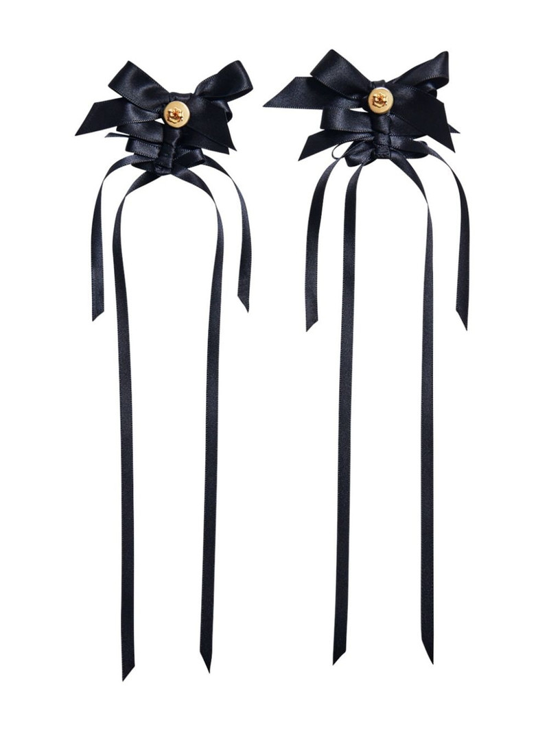 Simone Rocha multi-bow drip earrings outlook