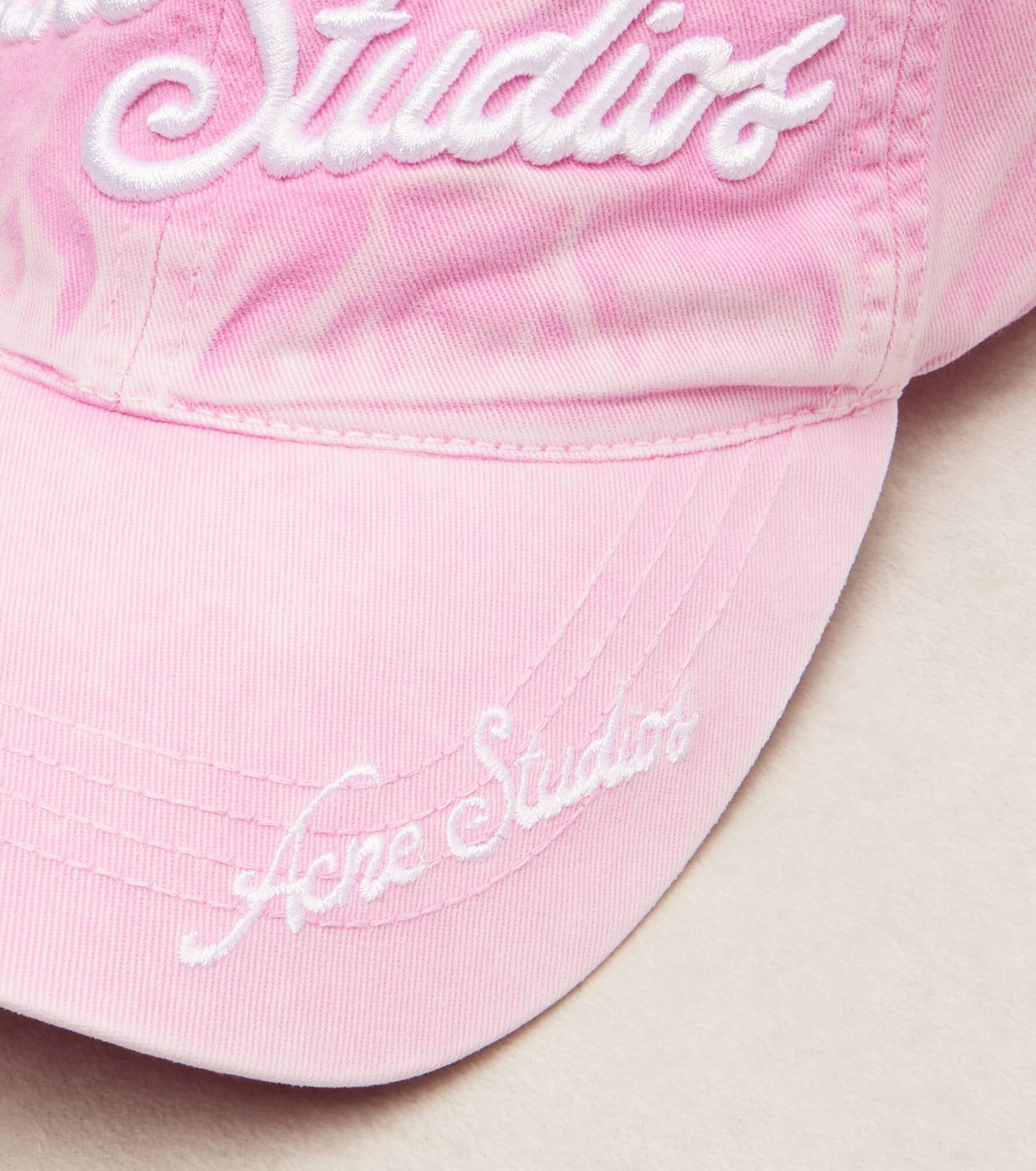 Logo cotton twill baseball cap - 3