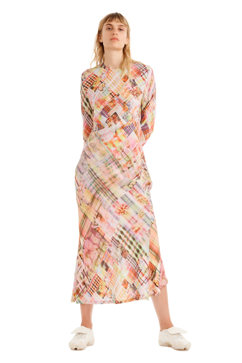 MULTI PLAID YURI DRESS 3