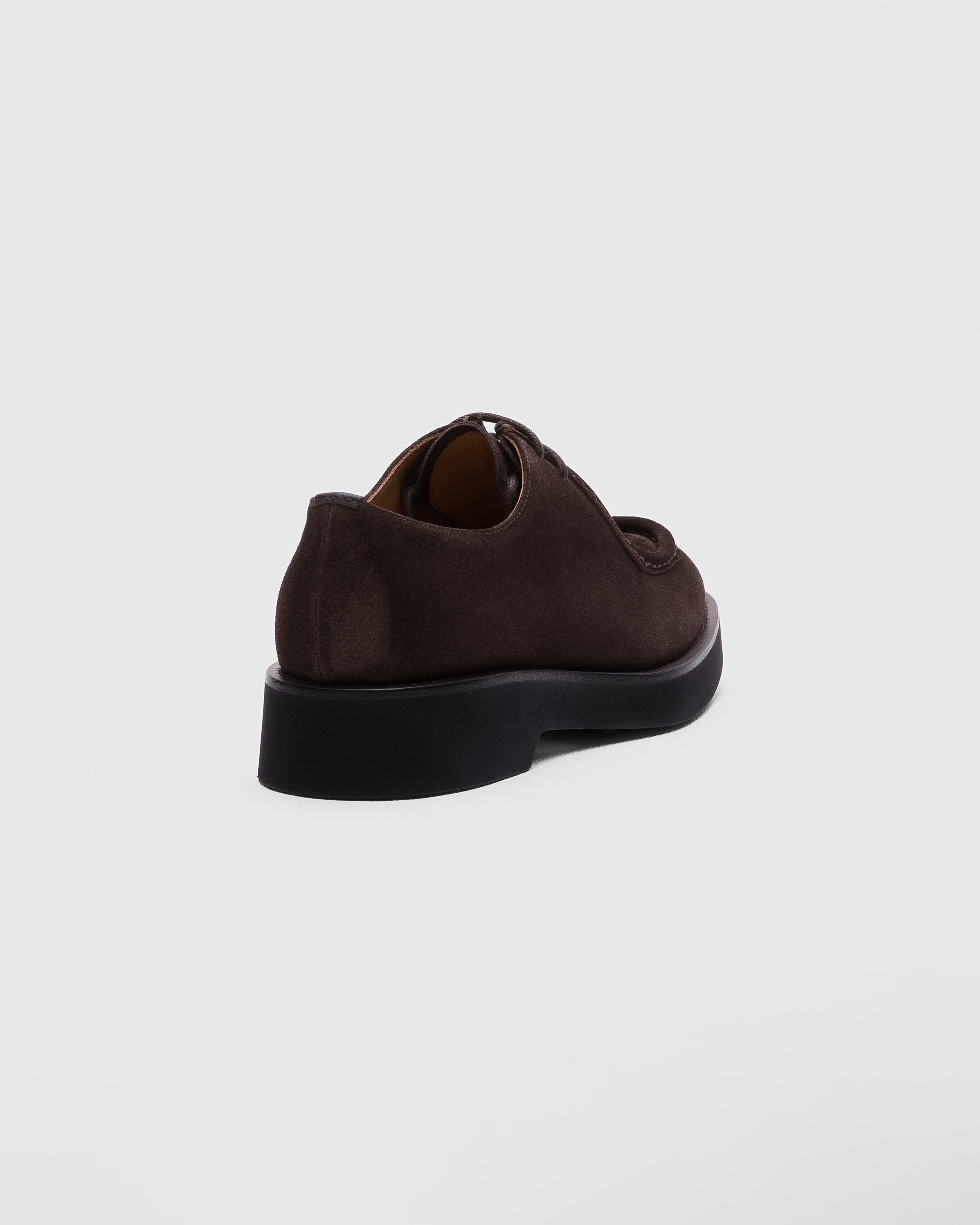 Suede Lace-Up - 4