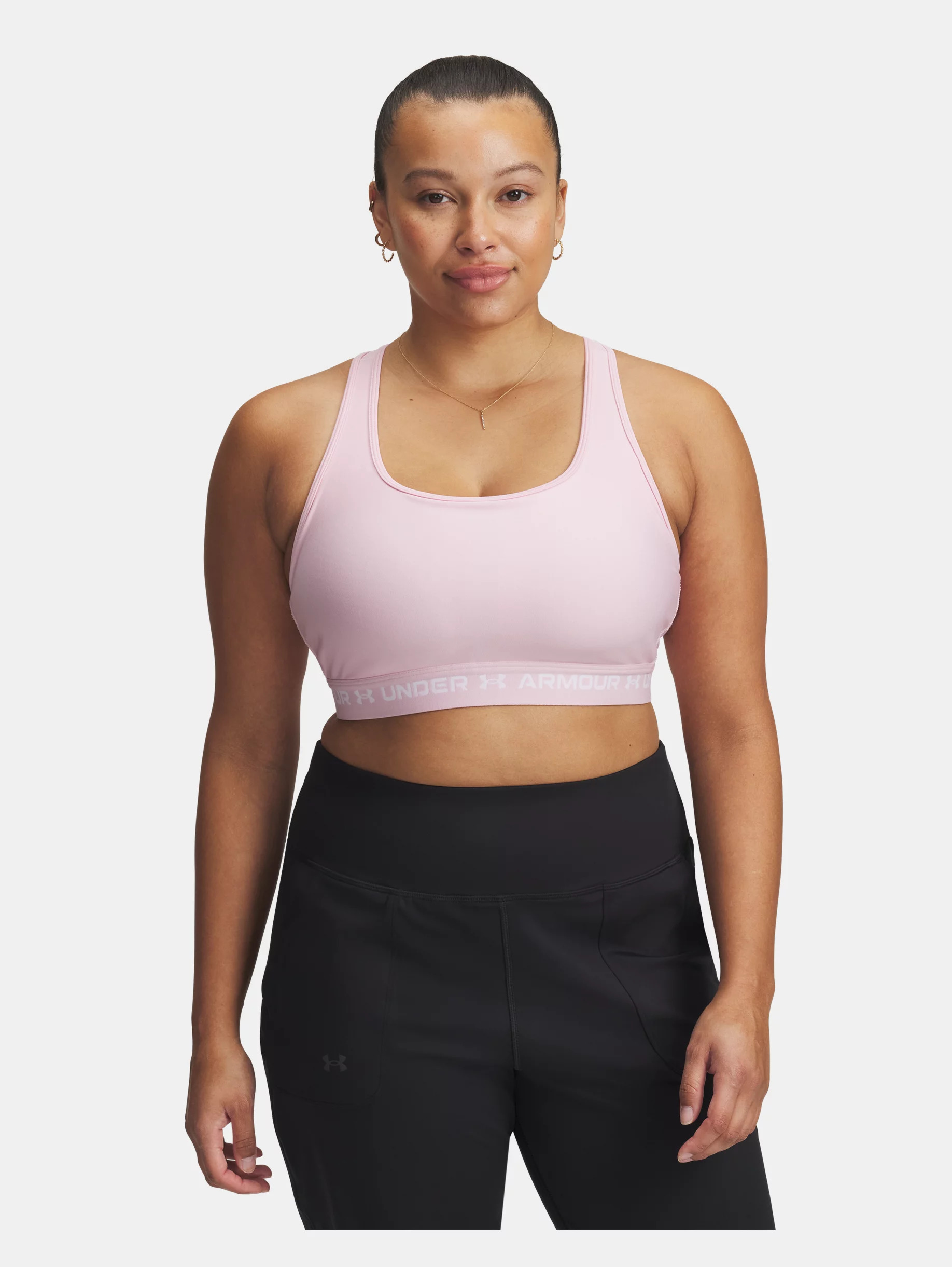 Women's Armour® Mid Crossback Sports Bra - 5