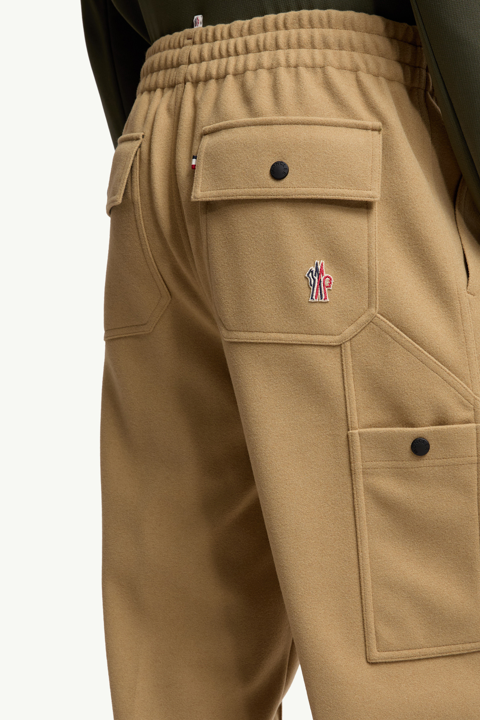 Embossed Logo Cotton Sweatpants - 6