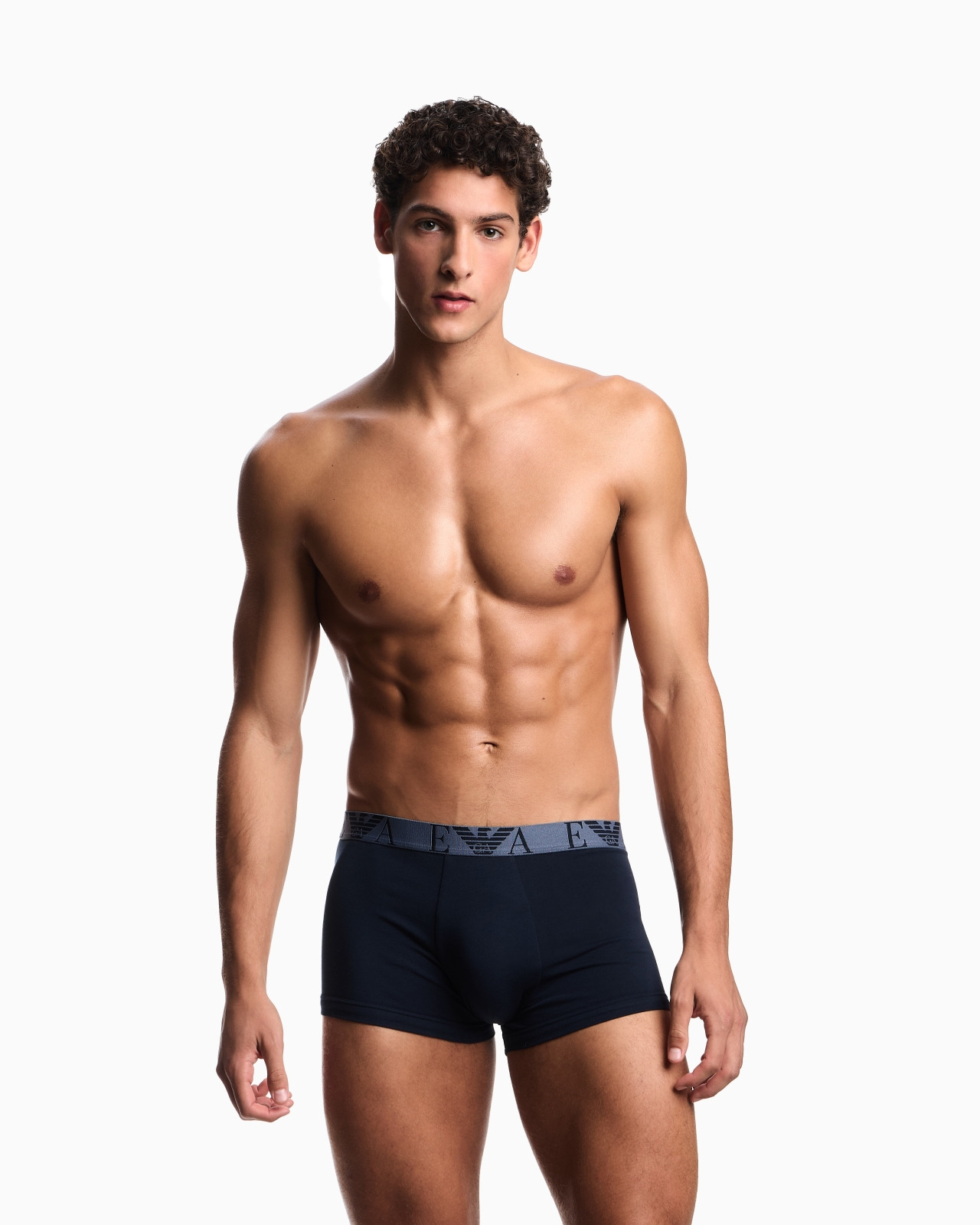 THREE-PACK OF BOXER BRIEFS WITH BOLD MONOGRAM LOGO - 2