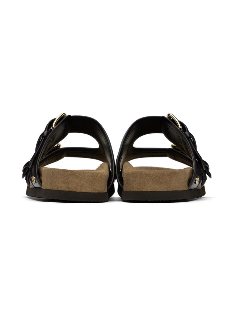 Black Fussfriend Sandals 2