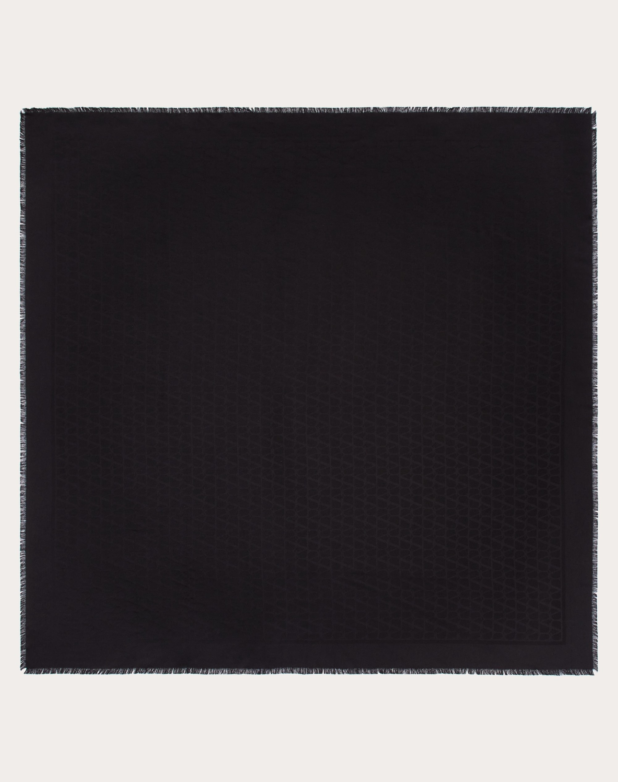 TOILE ICONOGRAPHE WOOL AND SILK SHAWL - 1
