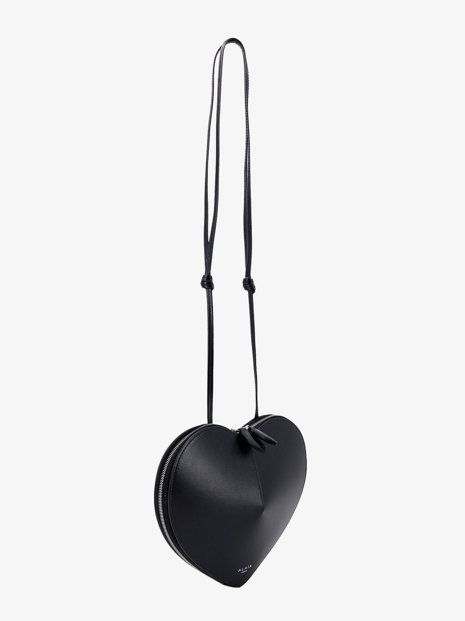 Le coeur leather shoulder bag with logo print - 4