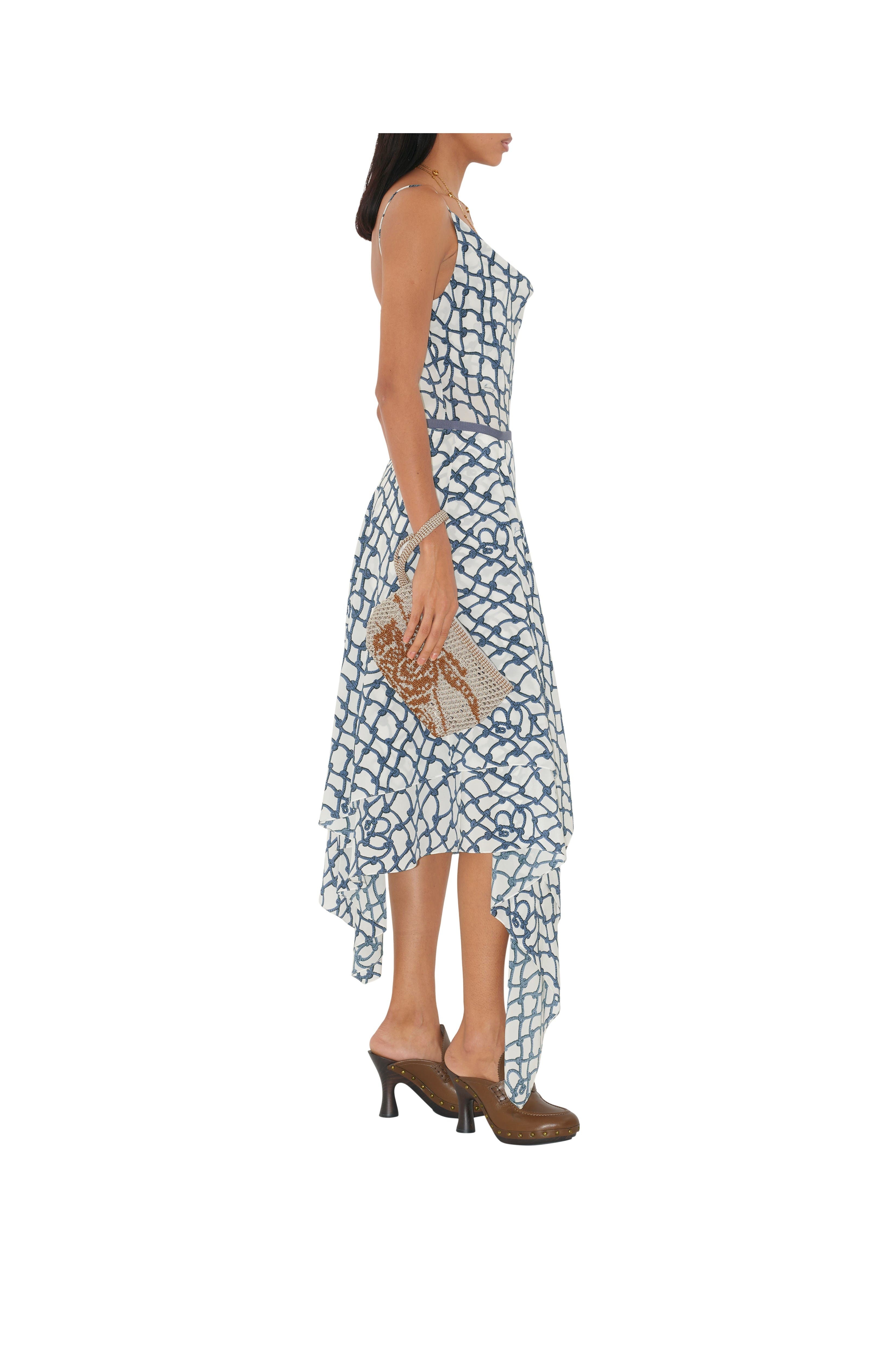 burberry Knot Silk Skirt in Pool at Nordstrom - 2