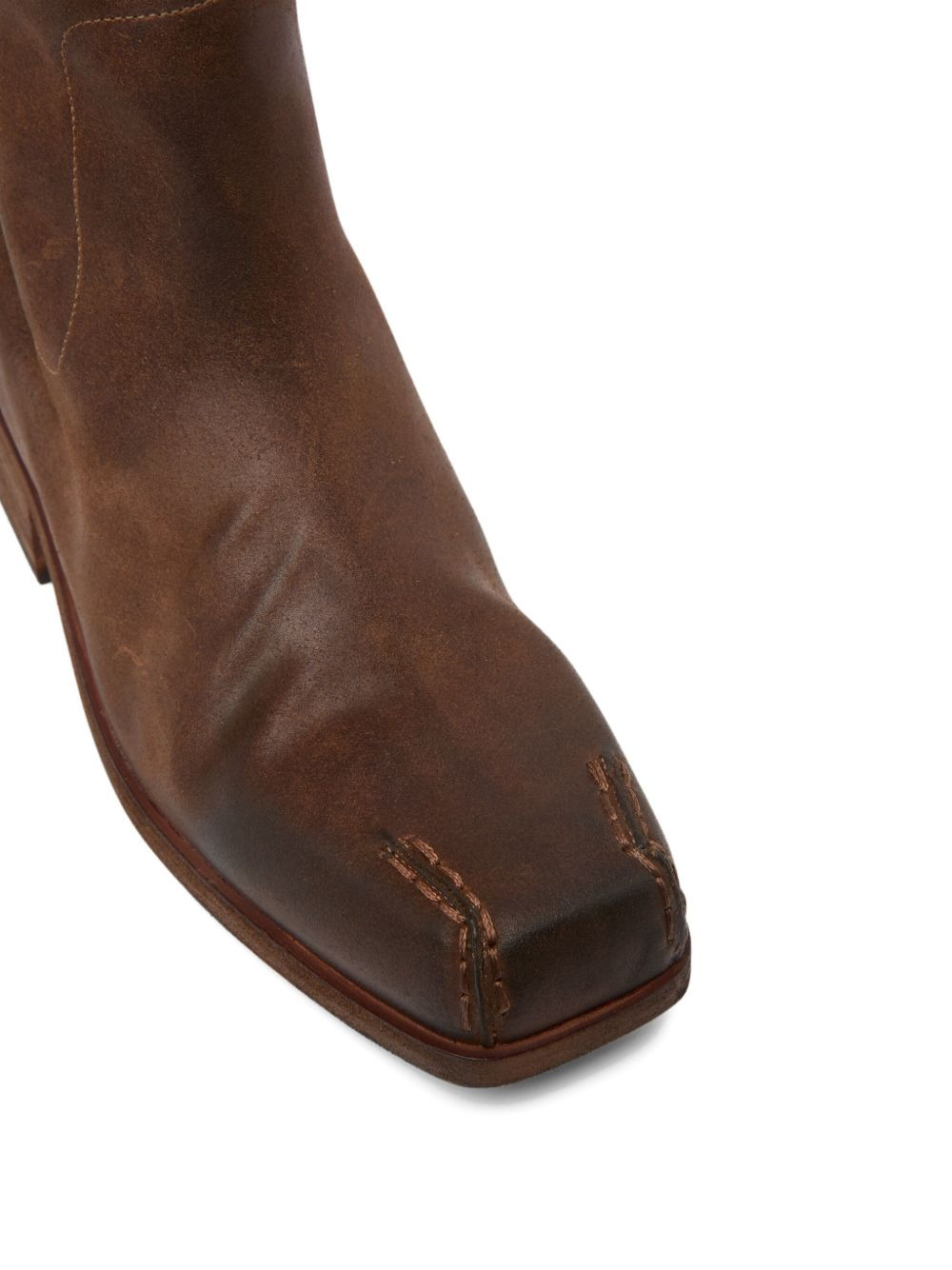 leather ankle boots - 3