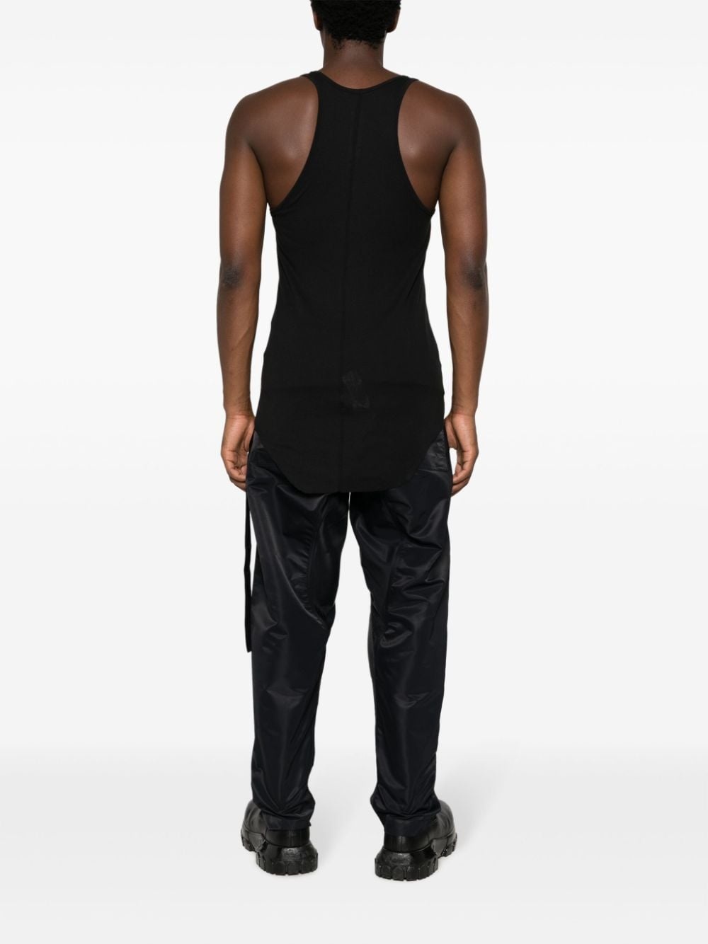 curved-hem tank top - 4