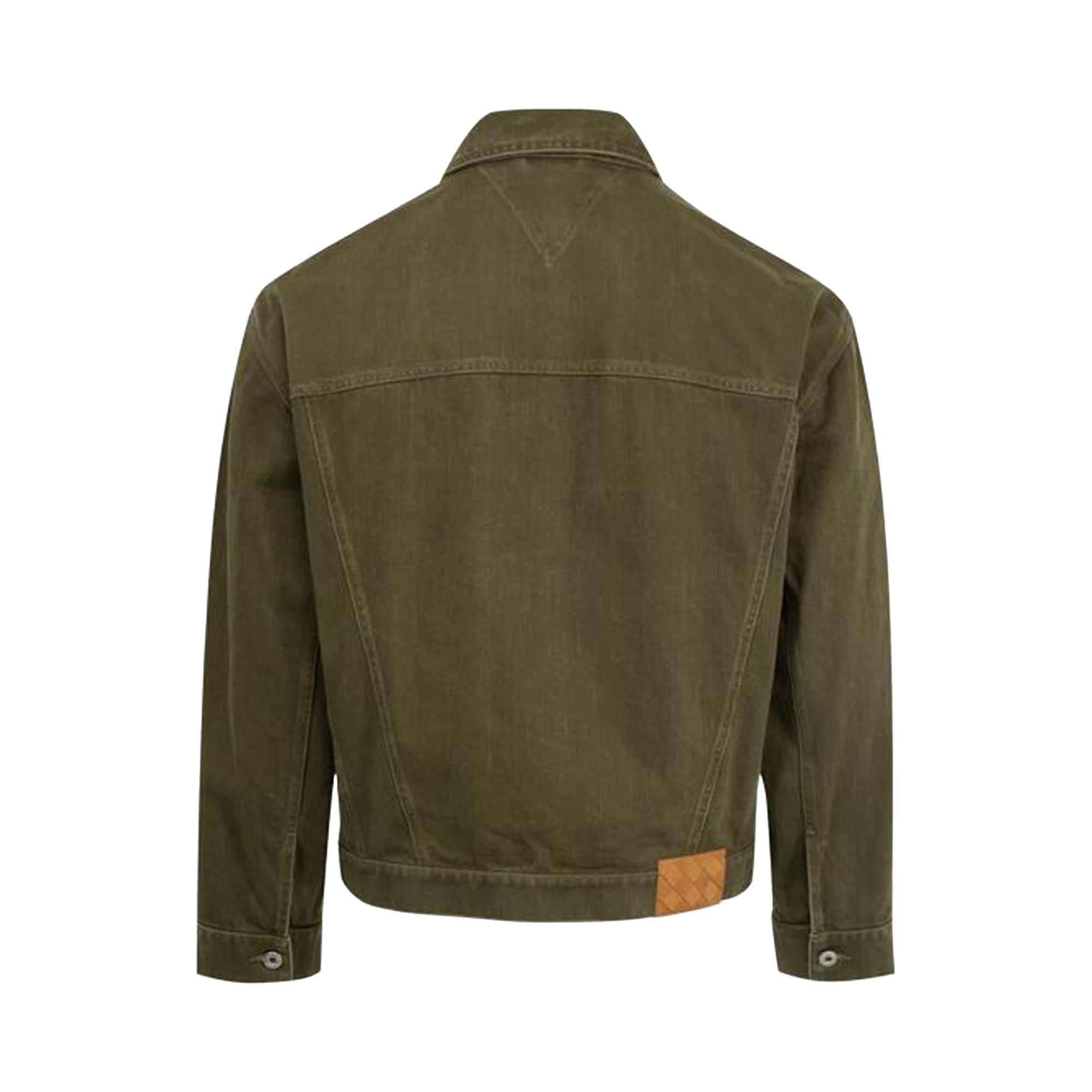 Bottega Veneta Colored Denim Jacket 'Caper Stone Washed' - 2