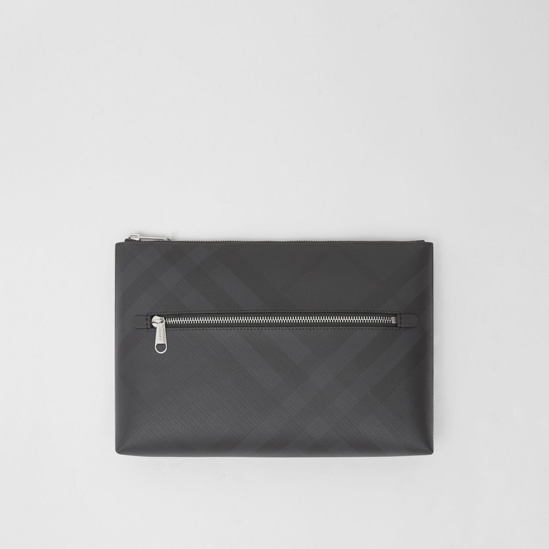 London Check Zip Pouch 1