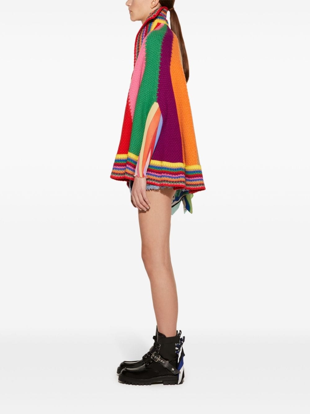 colourblock cape - 3