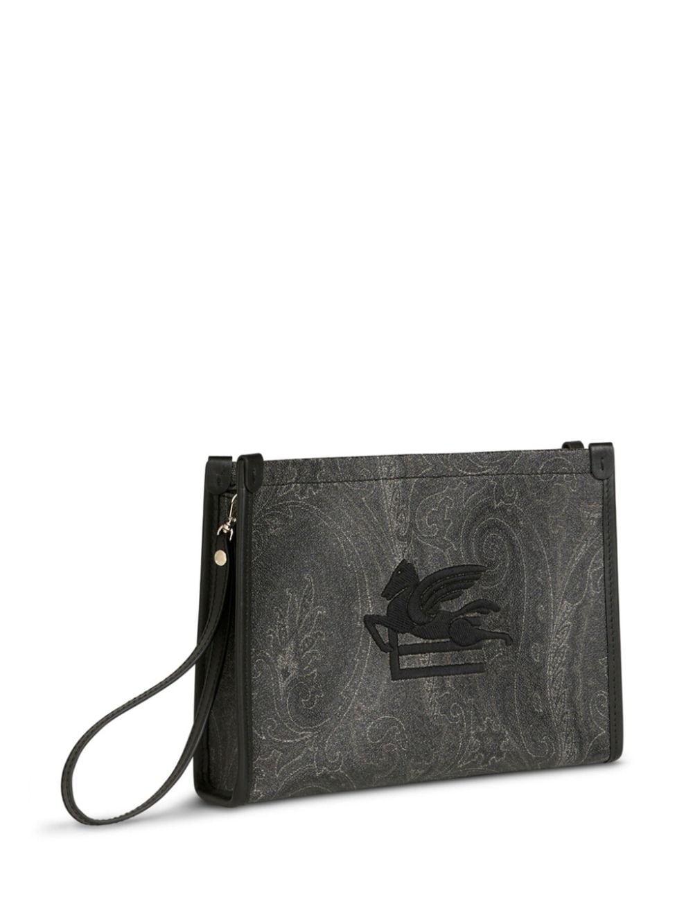 Essential paisley-print clutch bag - 3