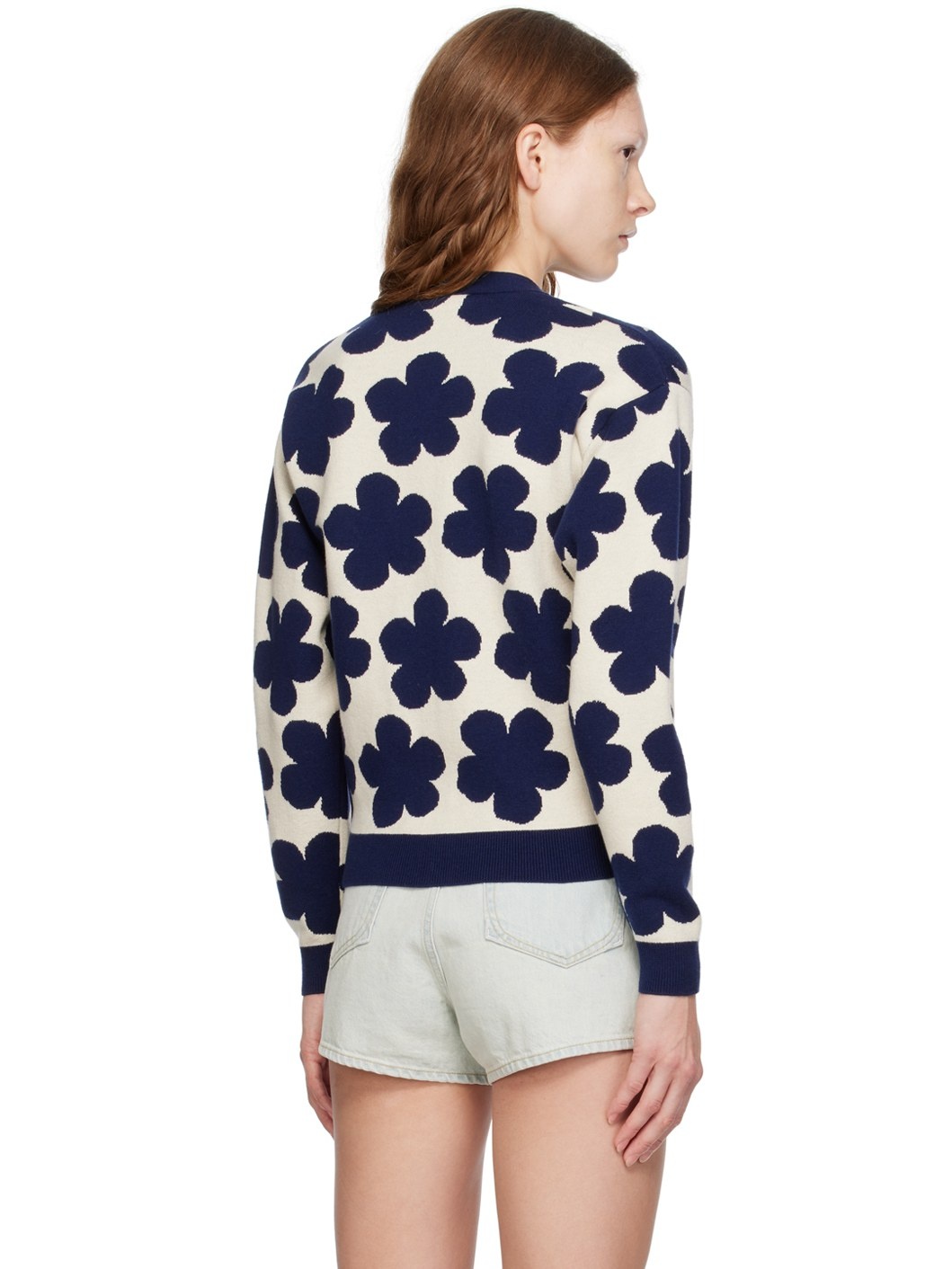 Off-White Kenzo Paris Boke Flower Cardigan - 3