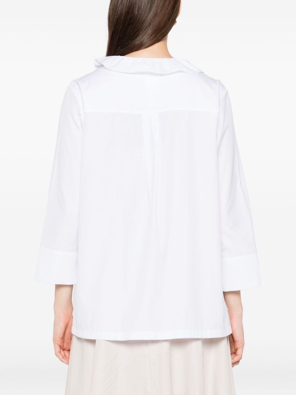embellished ruffle shirt - 4
