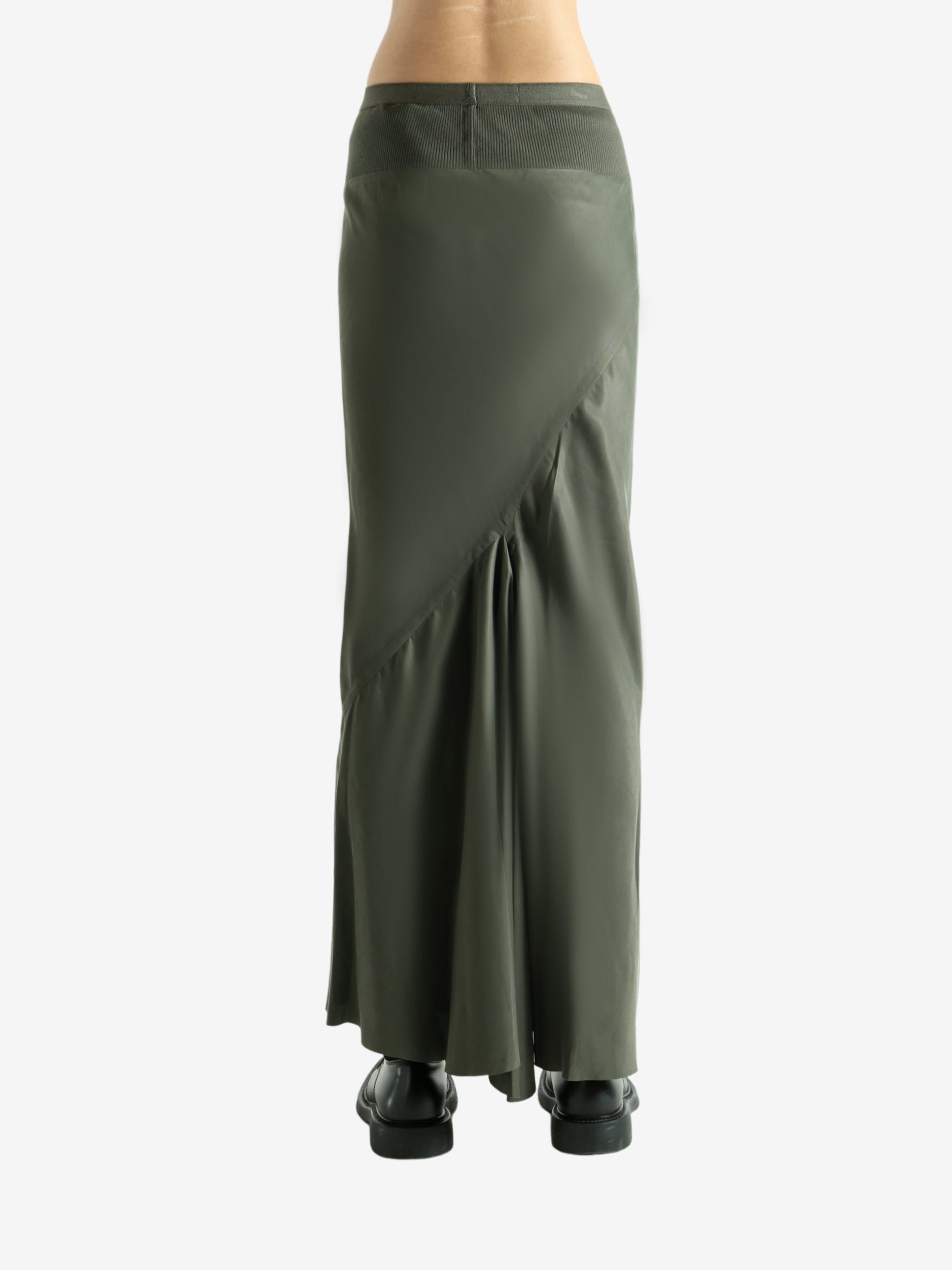 RICK OWENS - Women Gonna Calf Bias Skirt - 3