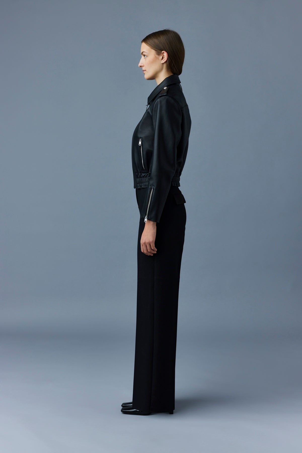 JOLENE Classic lamb leather jacket - 3