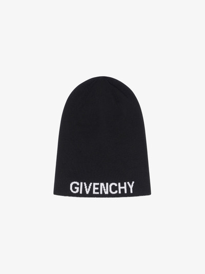 Givenchy GIVENCHY 4G DOUBLE SIDED BEANIE IN WOOL outlook
