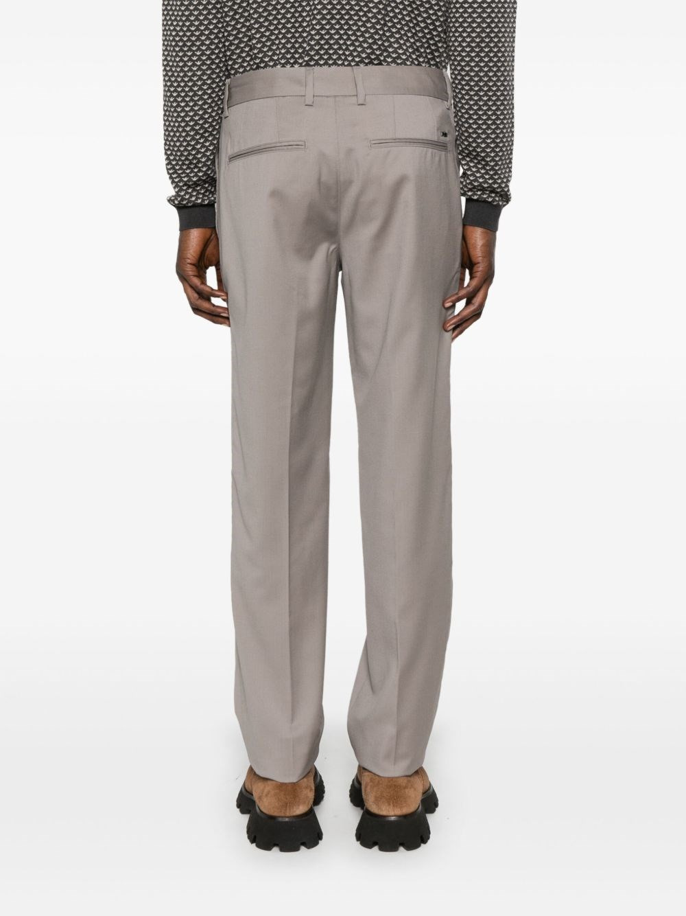 Wool chino trousers - 3