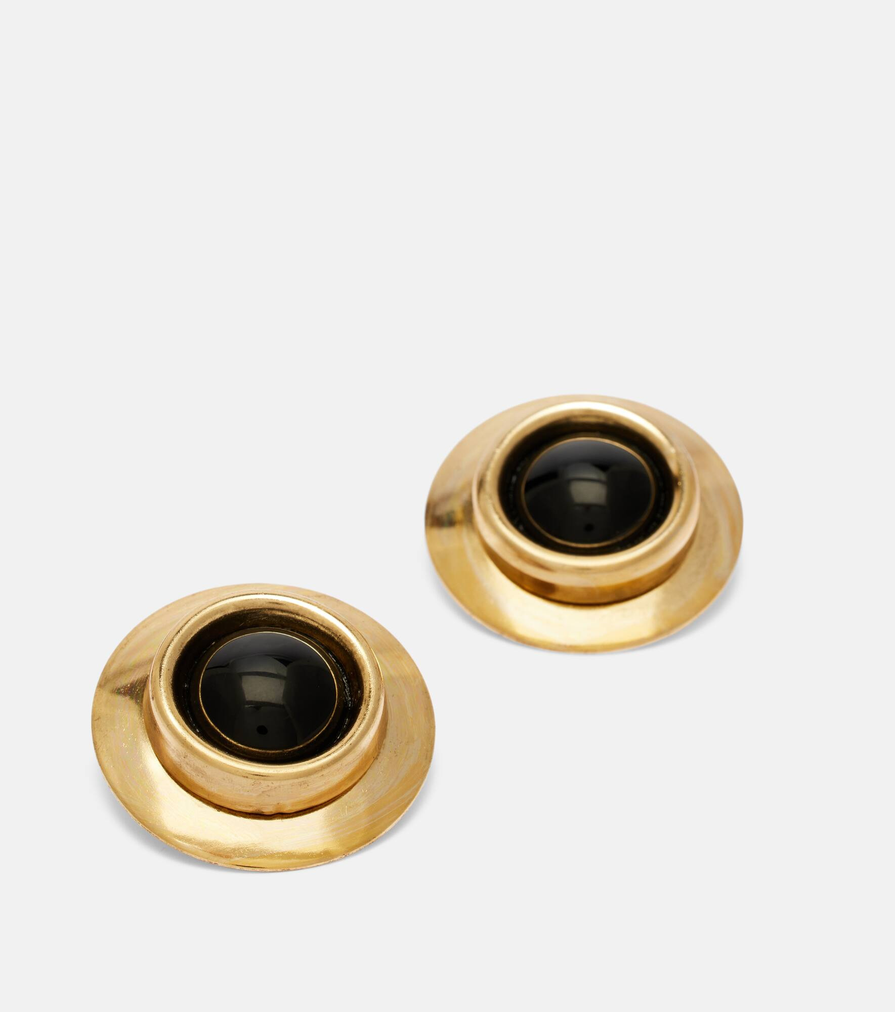 Alva gold-plated earrings - 4