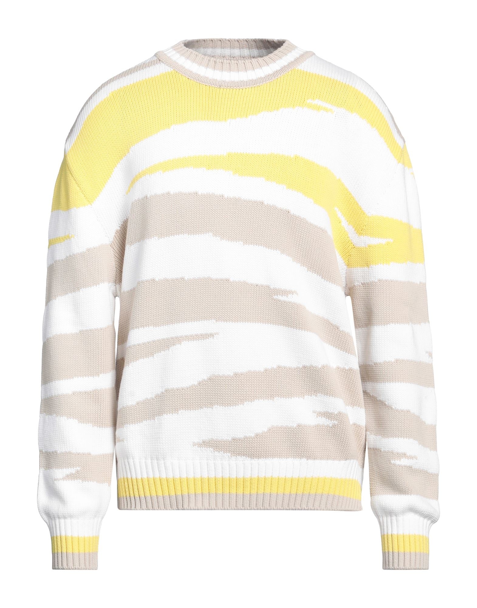Yellow Men's Sweater - 1