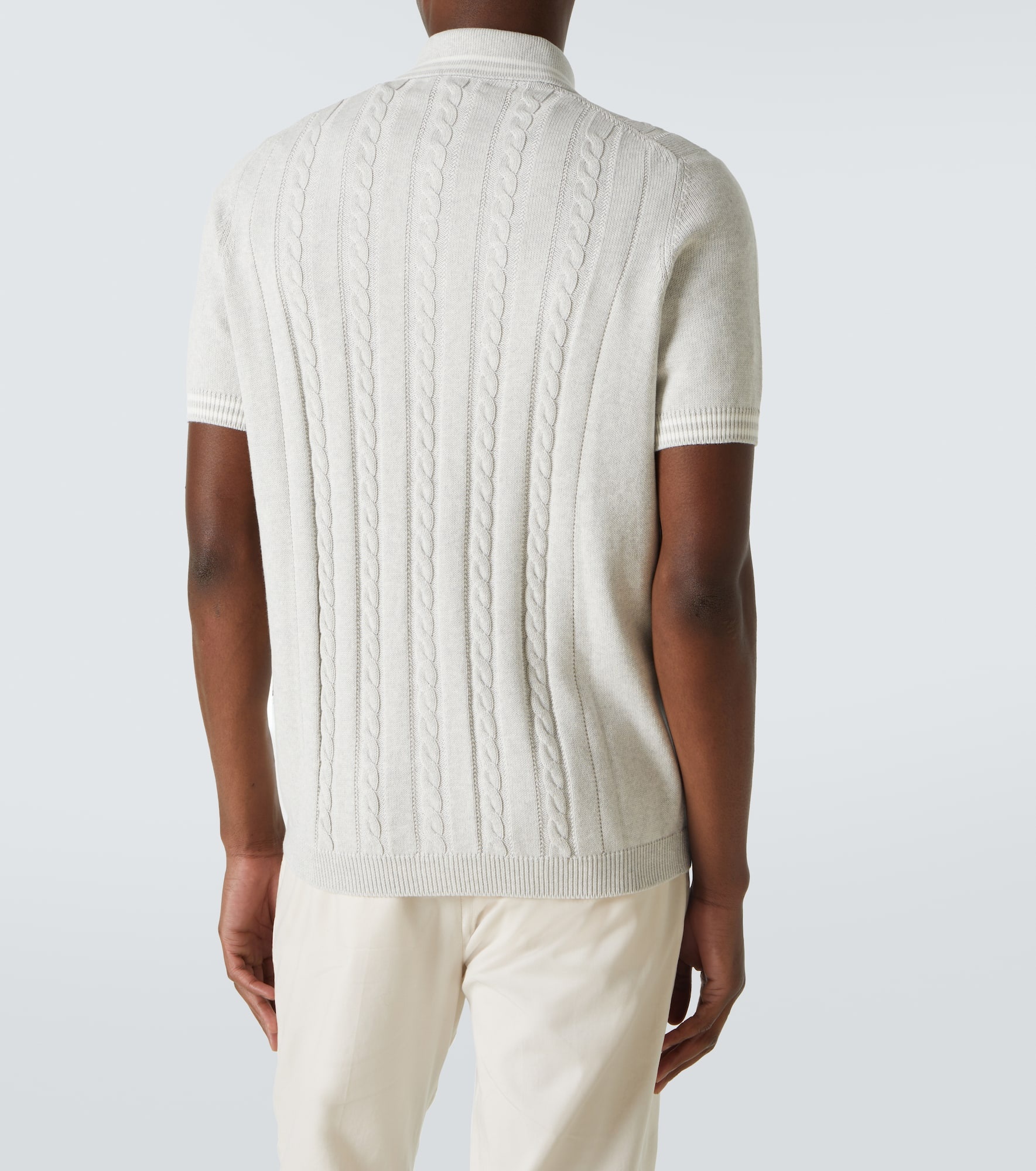 Cotton polo shirt - 4
