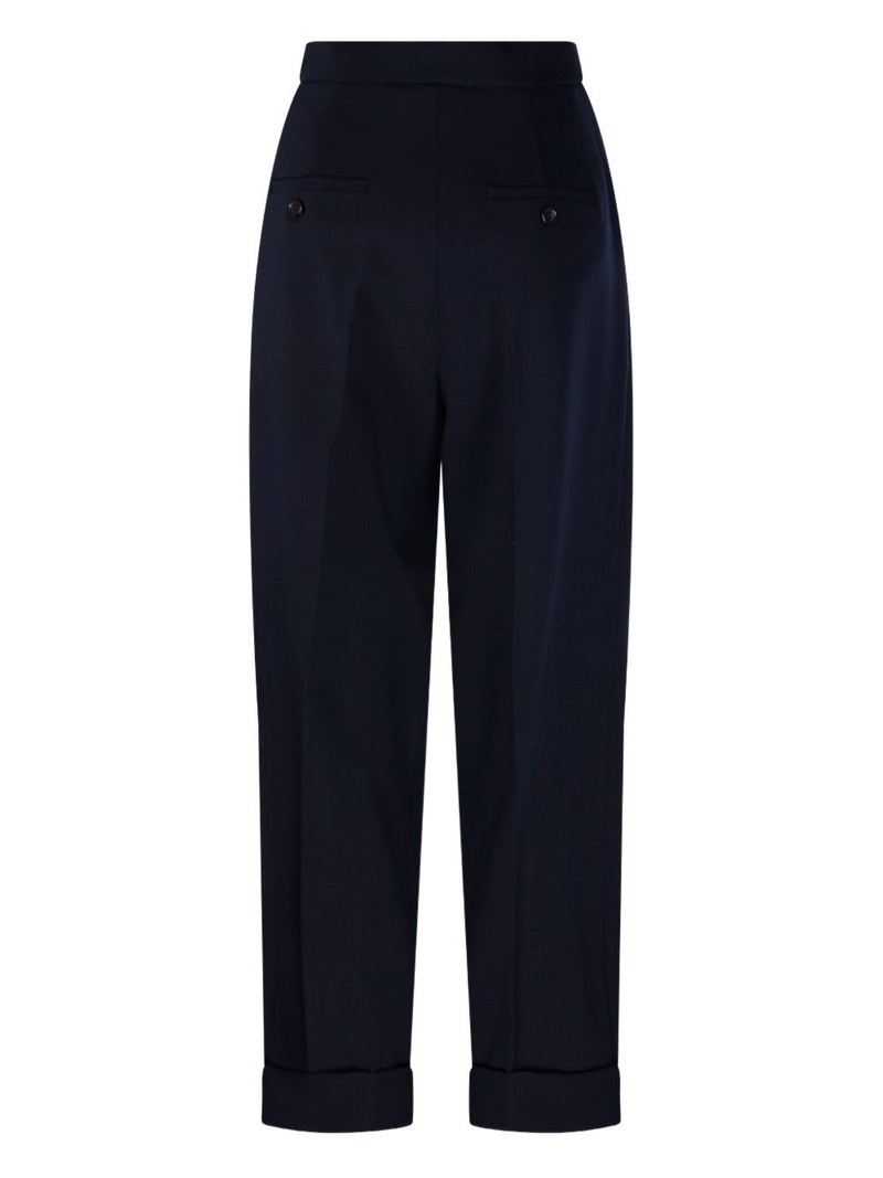 Max Mara cuffed pleated trousers outlook