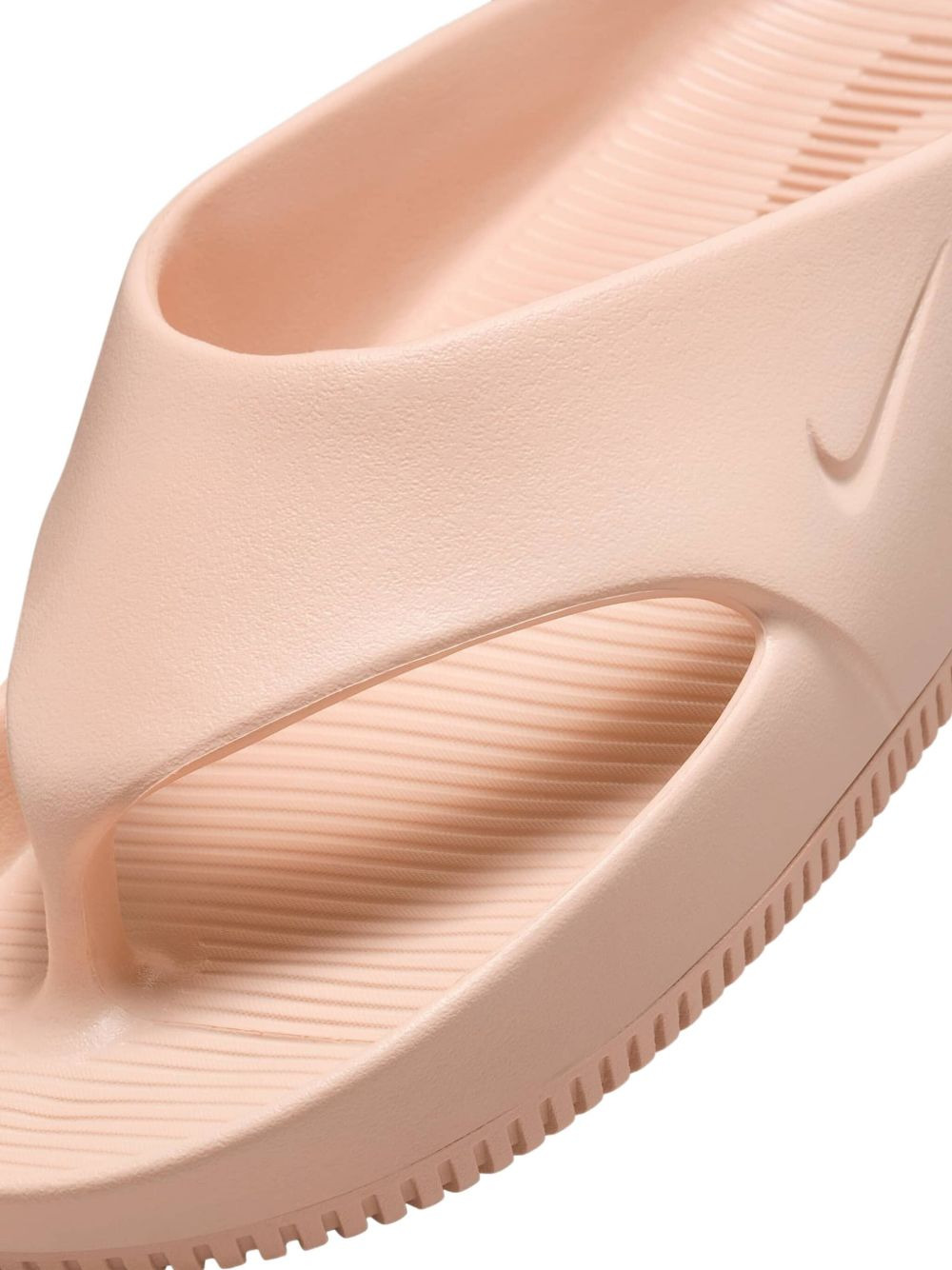 Calm T-strap slip-on slides - 5