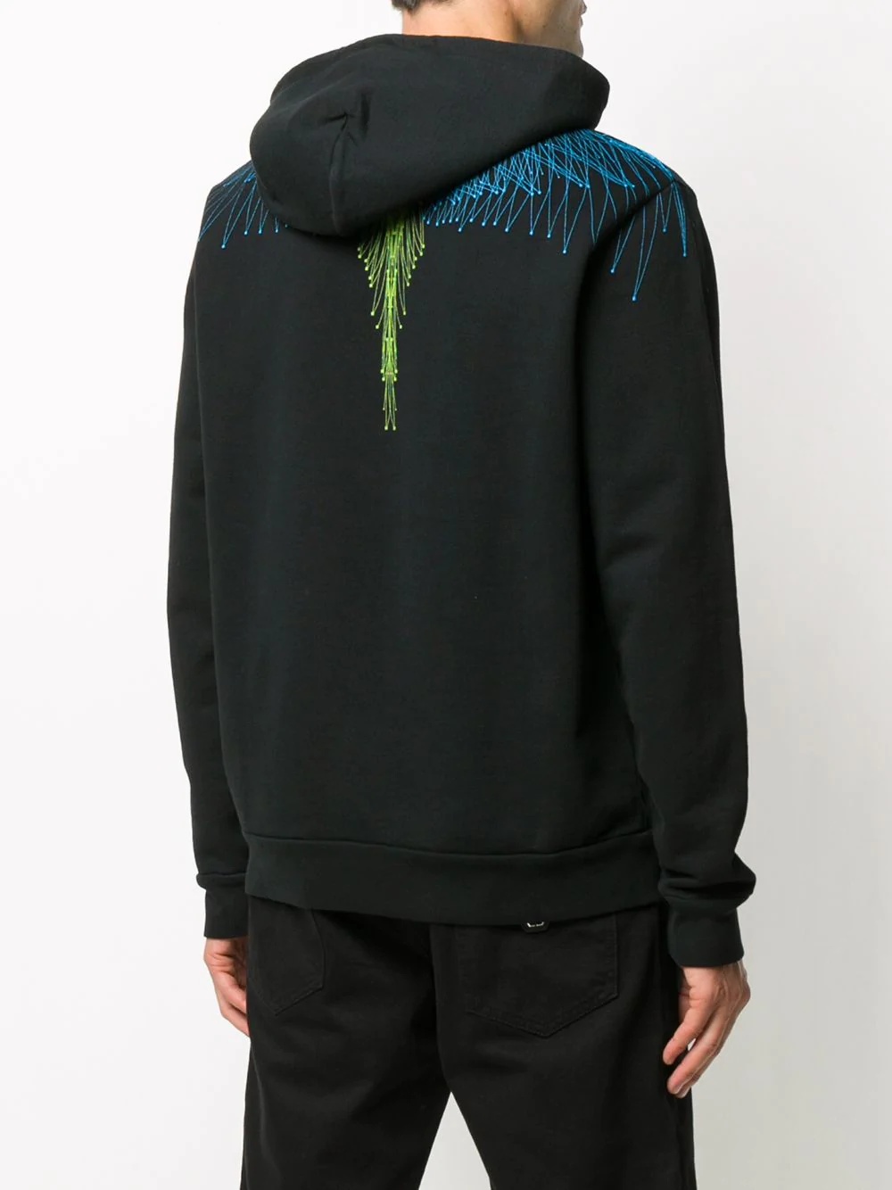 graphic print hoodie - 4