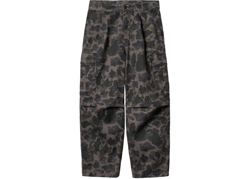 Carhartt WIP Carhartt WIP Garment Dyed Twill Cole Cargo Pant Grey Duck Camo outlook