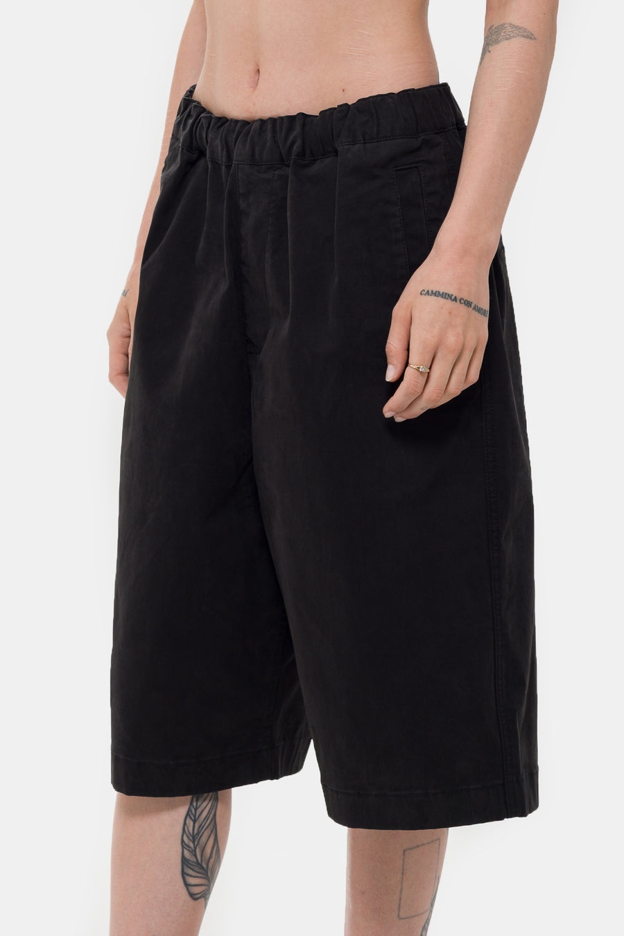 Boxing Short in Black - 4