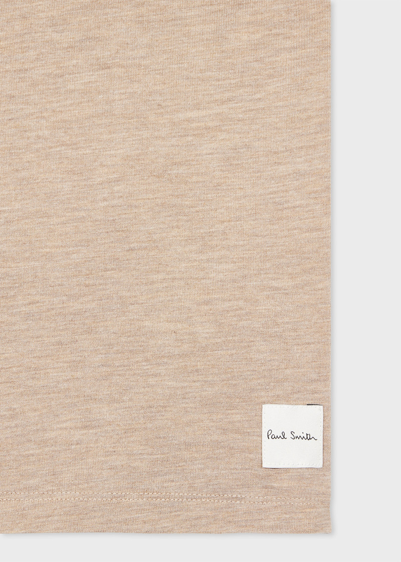 Paul Smith Women's Light Brown Modal-Blend Short-Sleeve T-Shirt outlook