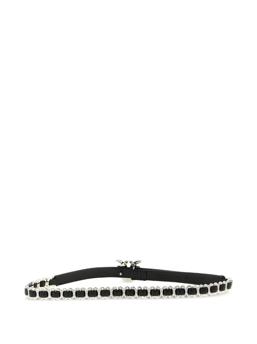 Love  Birds rhinestone-embellished leather belt - 2